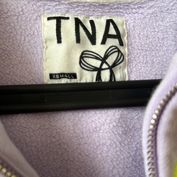 TNA Lilac Zipped Hoodie - Picture 2 of 7